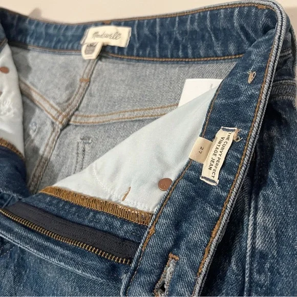 Madewell The Curvy Perfect Vintage Jean Size 27 - Picture 9 of 10
